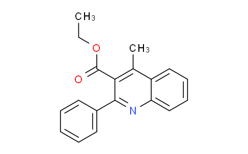 CAS No. 71058-94-1, 4-methyl-2-phenyl-3-quinolinecarboxylic acid ethyl ester