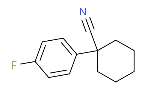 CAS No. 71486-43-6, 1-(4-Fluorophenyl)cyclohexanecarbonitrile