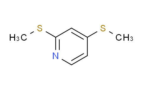 CAS No. 71506-85-9, 2,4-bis(methylthio)pyridine