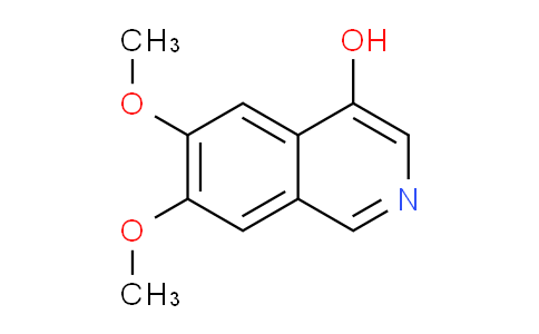 CAS No. 71521-95-4, 6,7-Dimethoxy-4-isoquinolinol