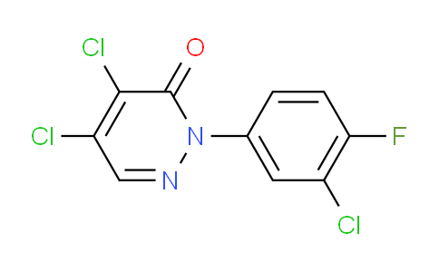 CAS No. 72396-65-7, 4,5-dichloro-2-(3-chloro-4-fluorophenyl)-3-pyridazinone