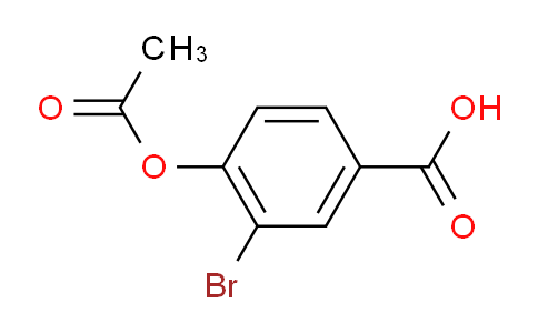 CAS No. 72415-57-7, 4-acetyloxy-3-bromobenzoic acid
