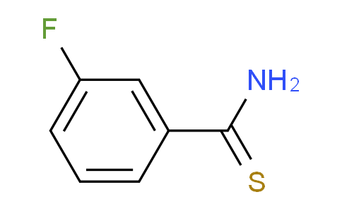 CAS No. 72505-20-5, 3-fluorobenzenecarbothioamide