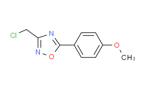 CAS No. 73217-31-9, 3-(Chloromethyl)-5-(4-methoxyphenyl)-1,2,4-oxadiazole