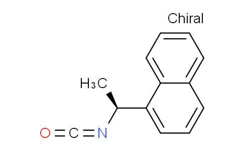 CAS No. 73671-79-1, 1-[(1S)-1-isocyanatoethyl]naphthalene