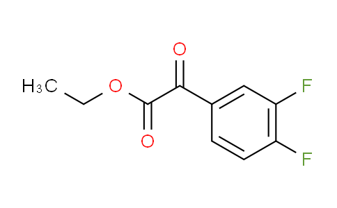 CAS No. 73790-05-3, 2-(3,4-difluorophenyl)-2-oxoacetic acid ethyl ester