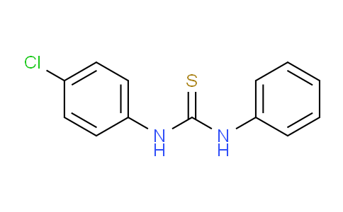 CAS No. 7392-67-8, 1-(4-Chlorophenyl)-3-phenylthiourea