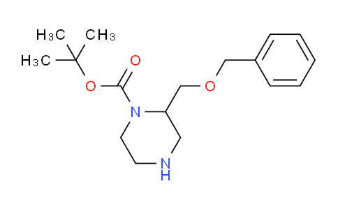 CAS No. 740806-54-6, 2-(phenylmethoxymethyl)-1-piperazinecarboxylic acid tert-butyl ester