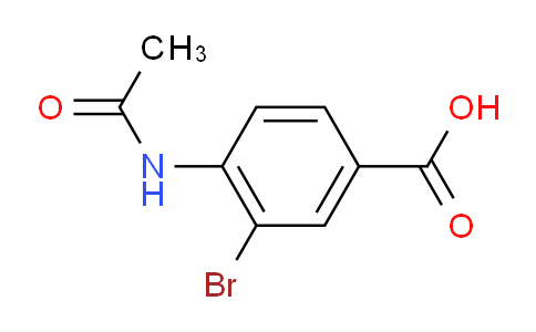 CAS No. 74103-28-9, 4-Acetamido-3-bromobenzoic acid