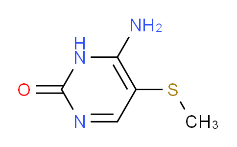 CAS No. 74115-04-1, 6-amino-5-(methylthio)-1H-pyrimidin-2-one