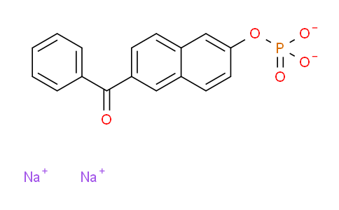 CAS No. 74144-43-7, 6-benzoyl-2-naphthyl phosphate disodium