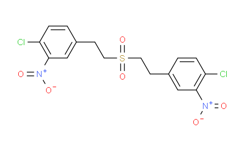 CAS No. 74159-80-1, 1-chloro-4-[2-[2-(4-chloro-3-nitrophenyl)ethylsulfonyl]ethyl]-2-nitrobenzene