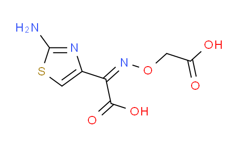 CAS No. 74440-05-4, (Z)-2-(2-Aminothiazol-4-yl)-2-carboxymethoxyiminoacetic acid