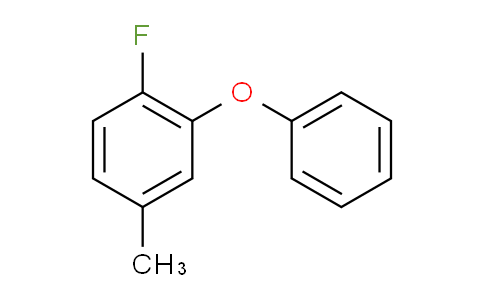 CAS No. 74483-53-7, 1-Fluoro-4-methyl-2-phenoxybenzene