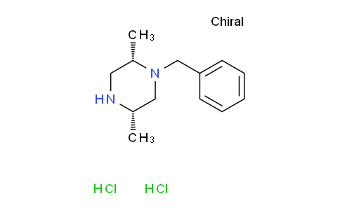 CAS No. 745031-35-0, (2S,5S)-2,5-dimethyl-1-(phenylmethyl)piperazine dihydrochloride