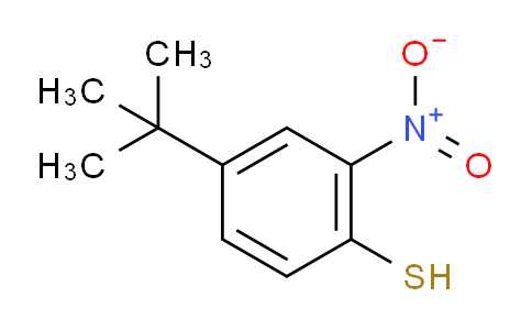 CAS No. 74752-38-8, 4-(Tert-butyl)-2-nitrobenzenethiol
