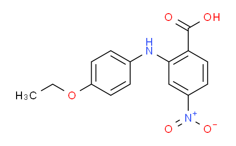 CAS No. 74859-51-1, 2-(4-ethoxyanilino)-4-nitrobenzoic acid