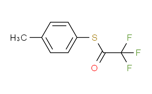CAS No. 75072-07-0, S-(4-methylphenyl) 2,2,2-trifluoroethanethioate