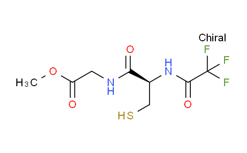 CAS No. 75290-62-9, N-(trifluoroacetyl)-L-cysteinylglycine methyl ester