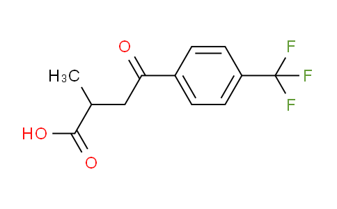 CAS No. 75380-98-2, 2-Methyl-4-oxo-4-[4-(trifluoromethyl)phenyl]butanoicacid