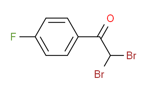 CAS No. 7542-64-5, 2,2-dibromo-1-(4-fluorophenyl)ethanone