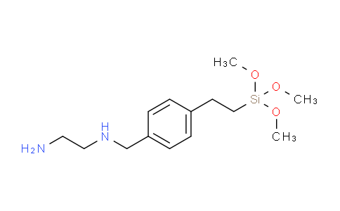 CAS No. 75822-22-9, N1-(4-(2-(Trimethoxysilyl)ethyl)benzyl)ethane-1,2-diamine