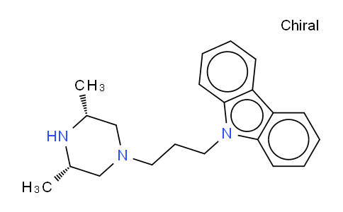 CAS No. 75859-05-1, 9-[3-(3,5-Dimethylpiperazin-1-yl)propyl]carbazole,hydrochloride