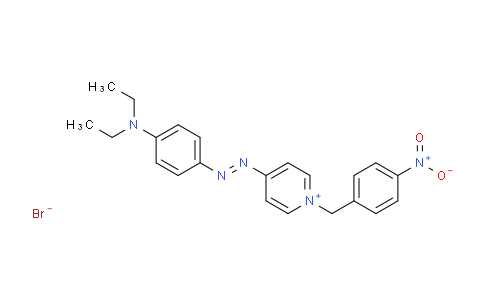 CAS No. 75902-86-2, 4-(4-Diethylaminophenylazo)-1-(4-nitrobenzyl)pyridinium bromide