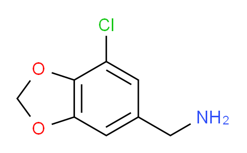 CAS No. 760936-21-8, (7-chloro-1,3-benzodioxol-5-yl)methanamine