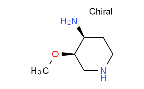 CAS No. 766556-99-4, (3R,4S)-3-methoxy-4-piperidinamine