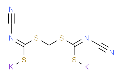 CAS No. 76837-94-0, Methylenebis(cyanimidodithiocarbonic acid)-S,S-dipotassium salt
