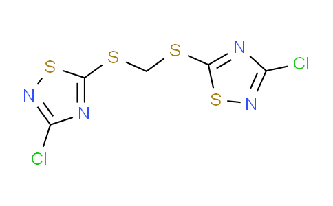 CAS No. 76838-02-3, Bis((3-chloro-1,2,4-thiadiazol-5-yl)thio)methane