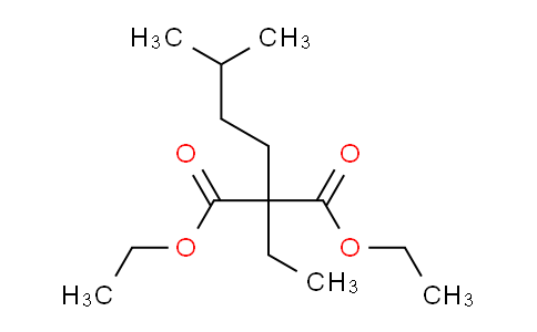 CAS No. 77-24-7, 2-ethyl-2-(3-methylbutyl)propanedioic acid diethyl ester