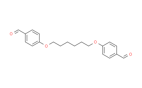CAS No. 77355-02-3, 4-[6-(4-formylphenoxy)hexoxy]benzaldehyde