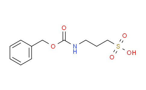 CAS No. 77693-74-4, 3-(((Benzyloxy)carbonyl)amino)propane-1-sulfonic acid