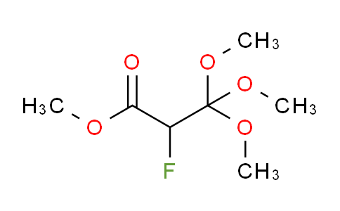 CAS No. 77778-66-6, Methyl-2-fluoro-3,3,3-trimethoxypropionate