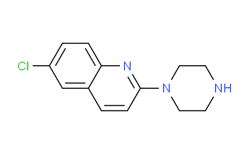CAS No. 78060-46-5, 6-Chloro-2-(piperazin-1-yl)quinoline