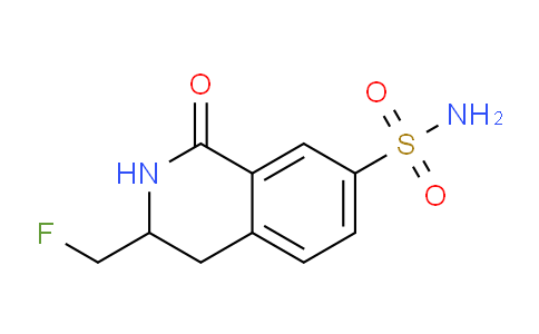 CAS No. 780820-78-2, 3-(Fluoromethyl)-1-oxo-3,4-dihydro-2H-isoquinoline-7-sulfonamide