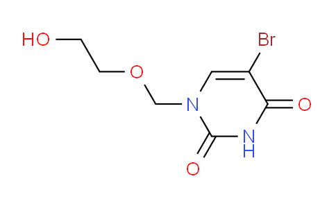 CAS No. 78097-11-7, 5-Bromo-1-((2-hydroxyethoxy)methyl)pyrimidine-2,4(1H,3H)-dione