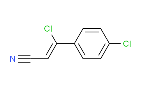CAS No. 78583-86-5, (Z)-3-chloro-3-(4-chlorophenyl)-2-propenenitrile