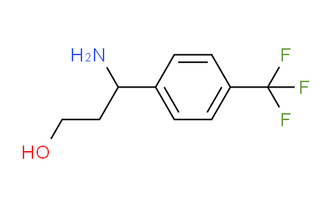 CAS No. 787615-24-1, 3-Amino-3-(4-(trifluoromethyl)phenyl)propan-1-ol