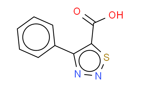 CAS No. 78875-63-5, 4-phenyl-5-thiadiazolecarboxylic acid