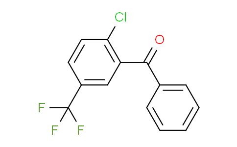 CAS No. 789-96-8, (2-Chloro-5-(trifluoromethyl)phenyl)(phenyl)methanone