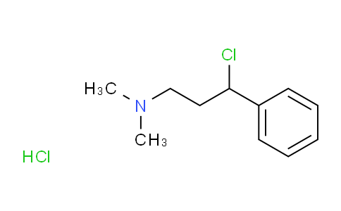 CAS No. 79130-51-1, 3-chloro-N,N-dimethyl-3-phenyl-1-propanamine hydrochloride