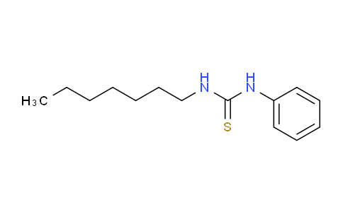 CAS No. 79425-04-0, 1-Heptyl-3-phenylthiourea