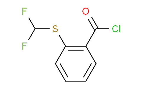 CAS No. 79676-60-1, 2-(Difluoromethylthio)benzoyl chloride