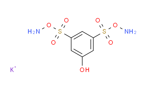 CAS No. 79817-61-1, 5-hydroxybenzene-1,3-disulfonic acid diamino ester; potassium