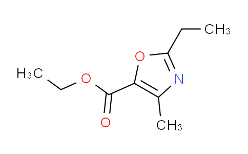 CAS No. 79851-60-8, 2-ethyl-4-methyl-5-oxazolecarboxylic acid ethyl ester