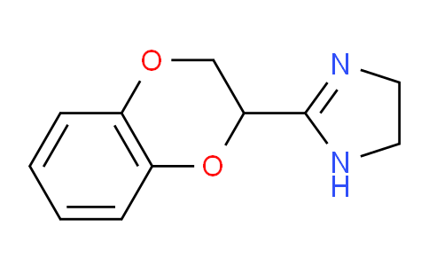 CAS No. 79944-58-4, 2-(2,3-dihydro-1,4-benzodioxin-3-yl)-4,5-dihydro-1H-imidazole