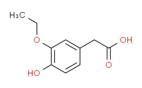 CAS No. 80018-50-4, 2-(3-Ethoxy-4-hydroxyphenyl)acetic acid